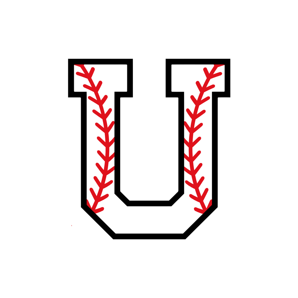 Sports   baseball letter u