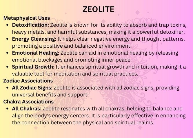 Zeolite