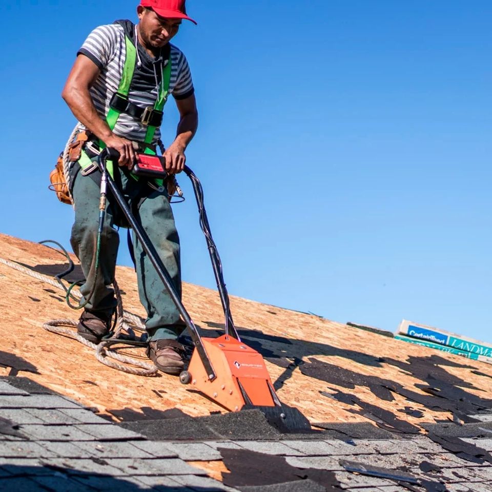 Shingle hog equipter