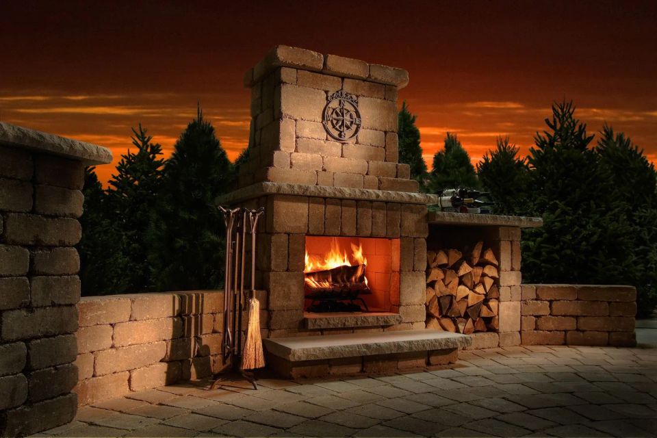 Colonial fireplace 2 