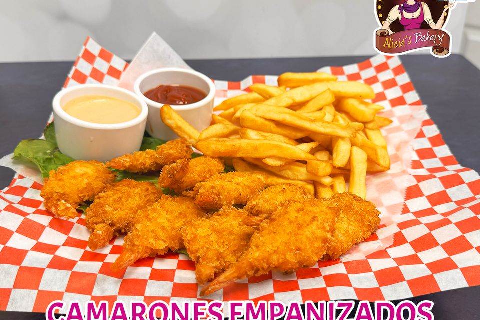 Alicias bakery katy camarones empanizados menu