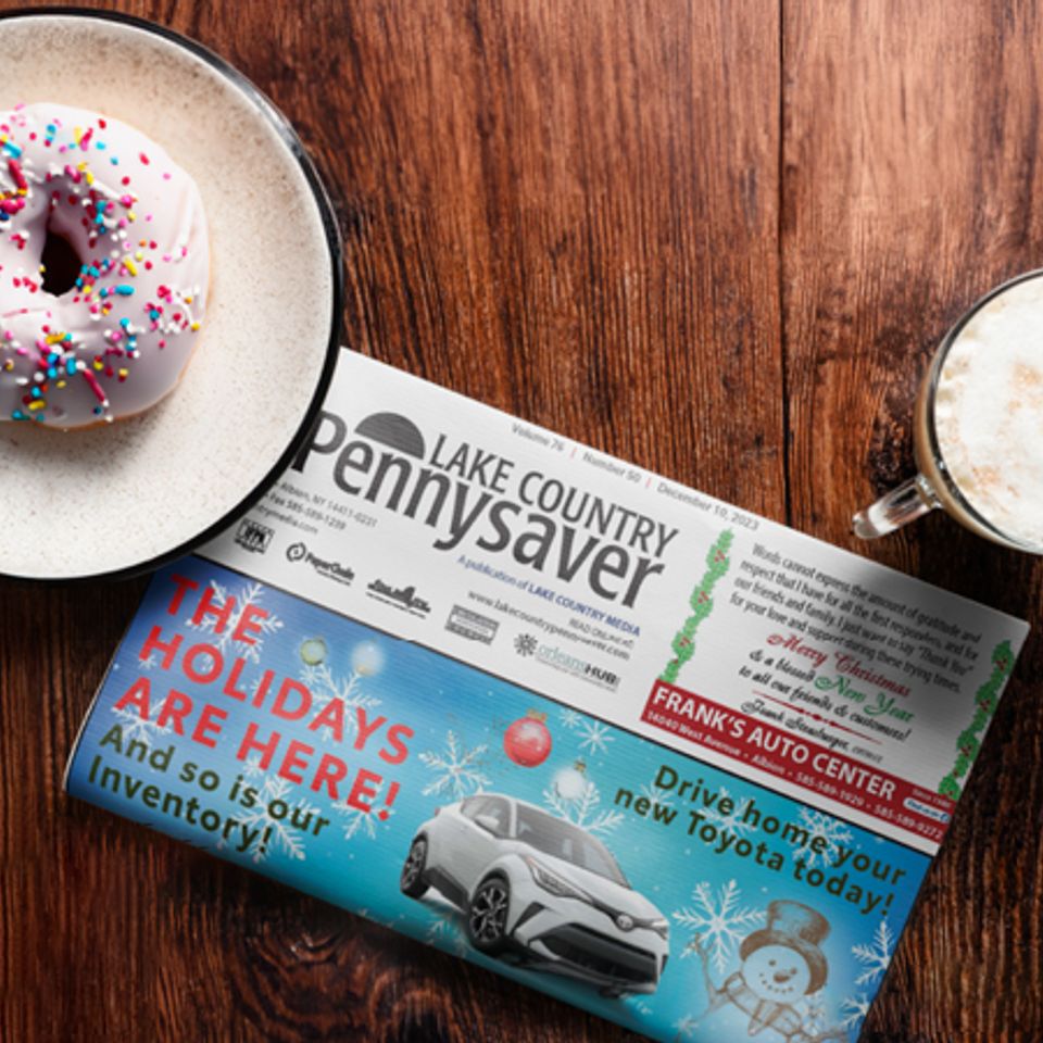 Newspaper mock up