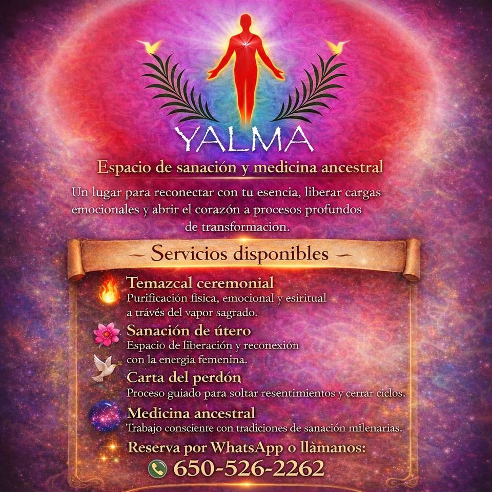 Flayer yalma  temazcal