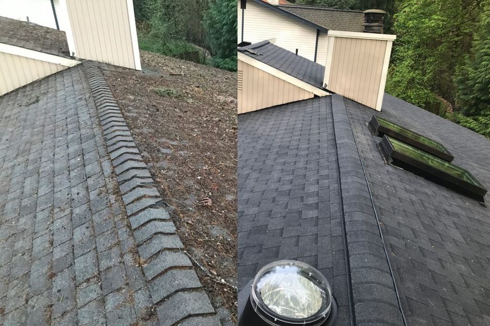 Before After Roofing Installation Coastal Carolina