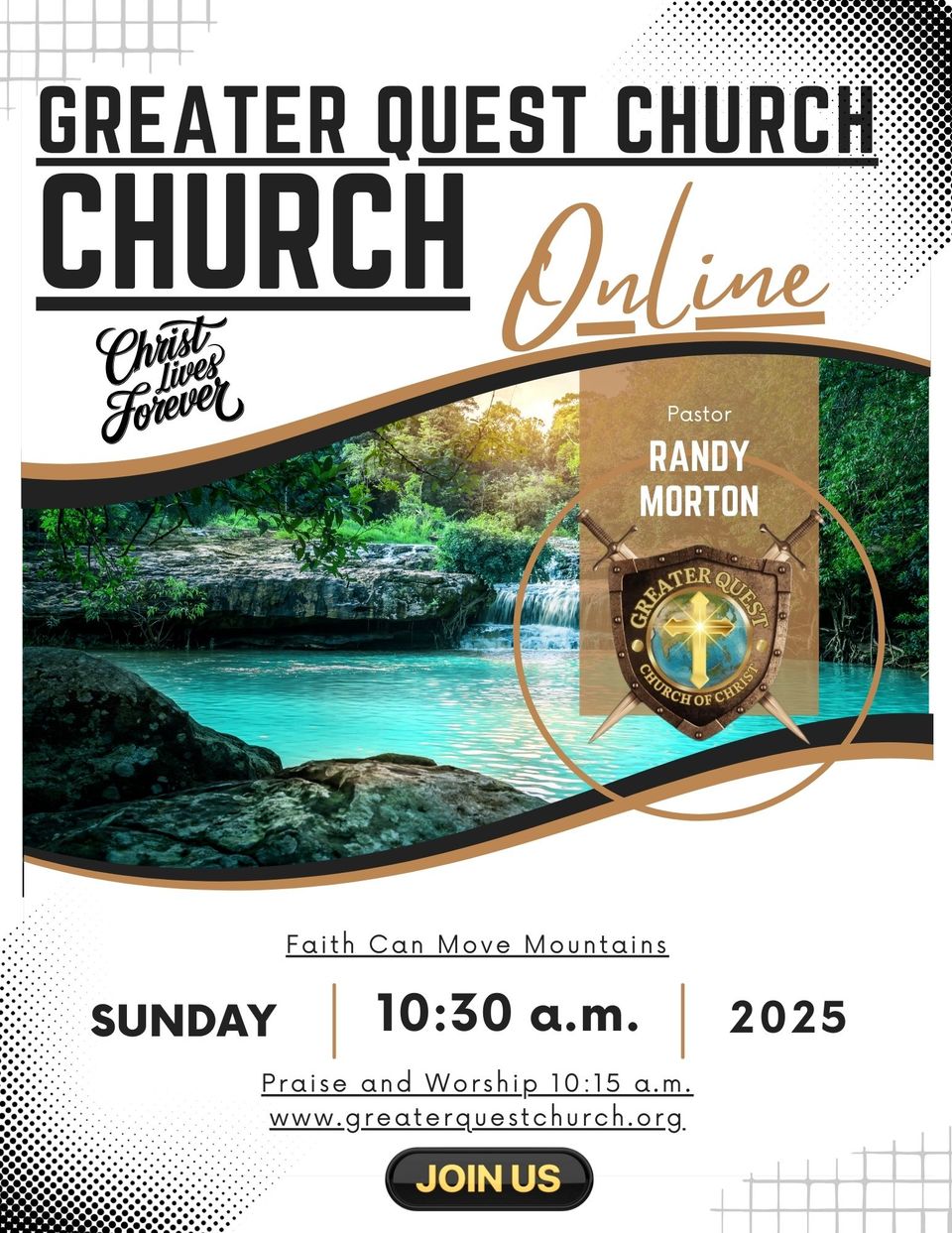 Greater quest church online