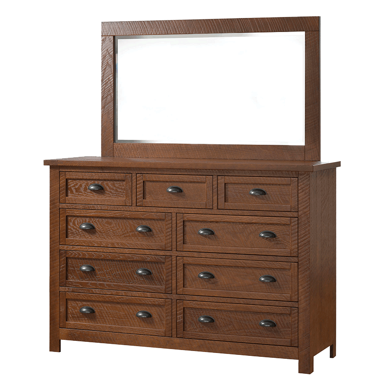 Trf timber lake 9 drawer dresser