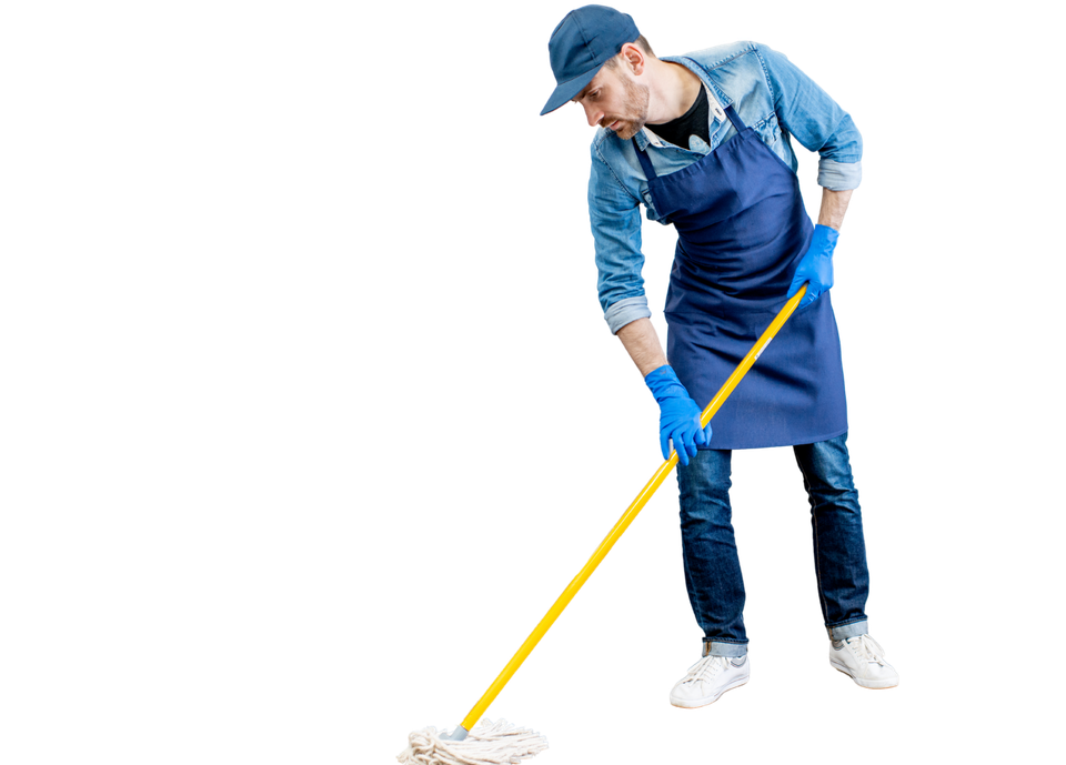 Express mechanical cleaning floorcleaing
