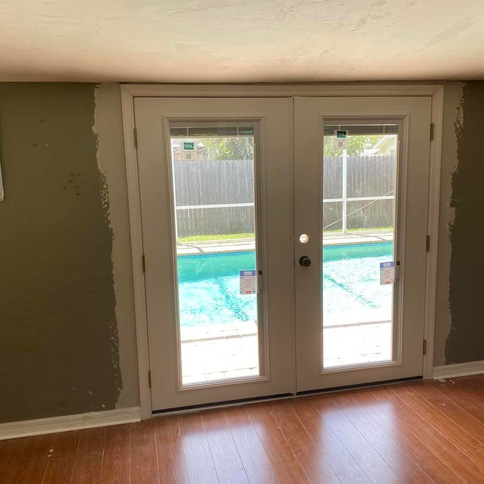 New door install