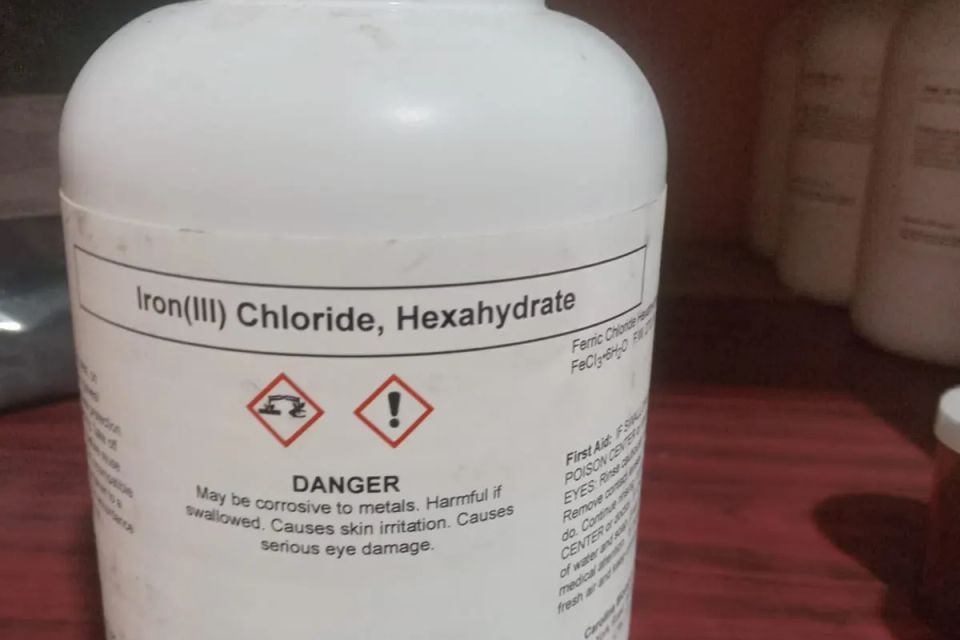 Iron iii chloride hexahydrate original
