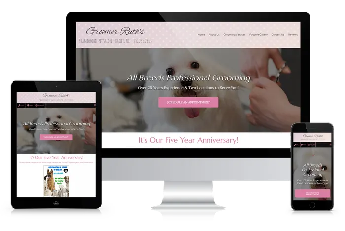 Groomer ruth's website