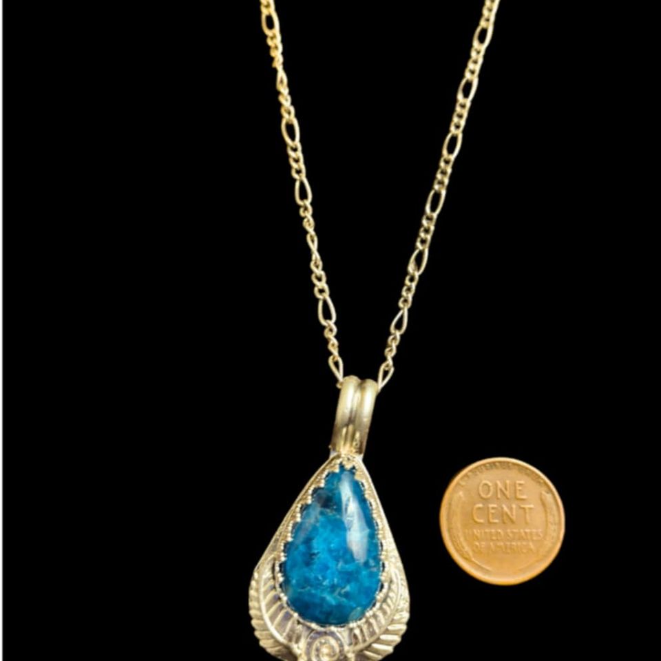 Blue apatite  150