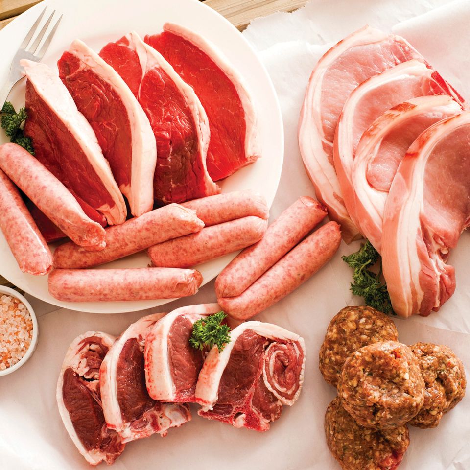 Various meats