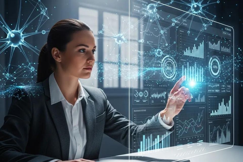 Marketing professional using ai technology for data analysis and strategy enhancement 68e86814 e094 419d b0c6 e8fb6f07e726