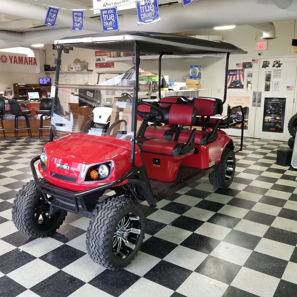 Golf carts of chattanooga ezgo red