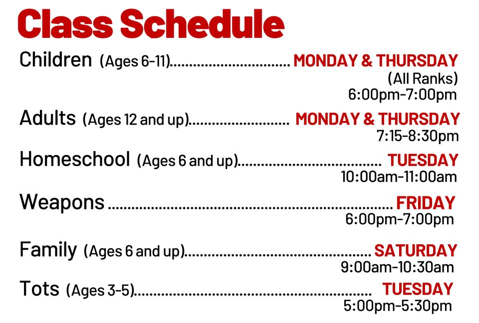 Classes july2026