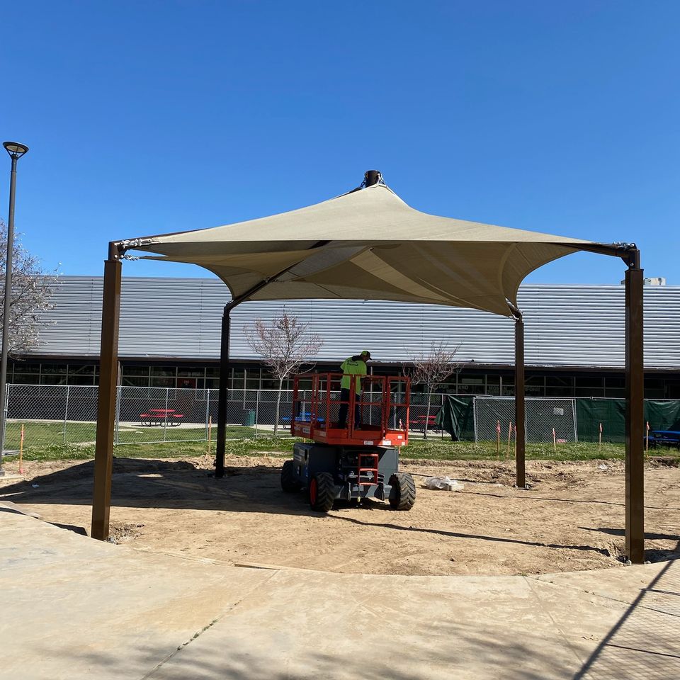 24'x24' shade