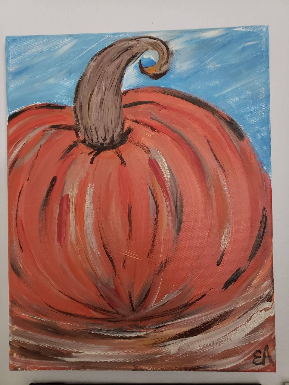 Pumpkin painting