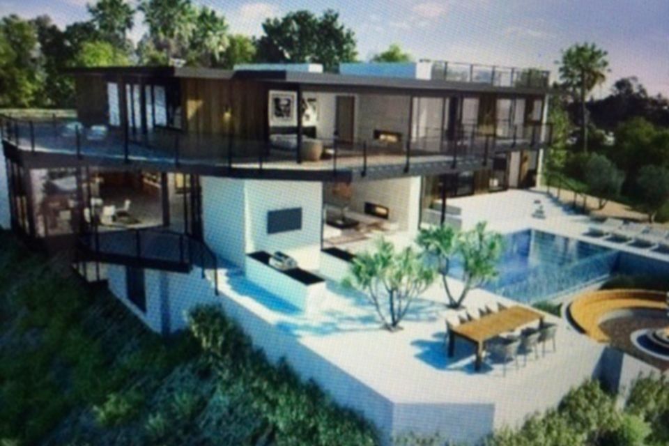 Residential house   deck