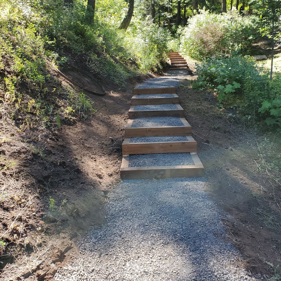 Paul Aubrey Enterprises Home Renovation Experts Outdoor Pathway construction Idaho City ID