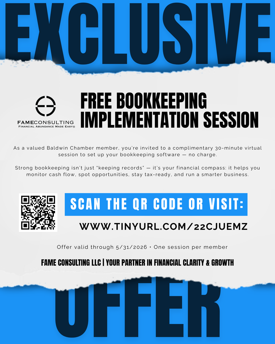 Baldwin chamber coupon fame consulting