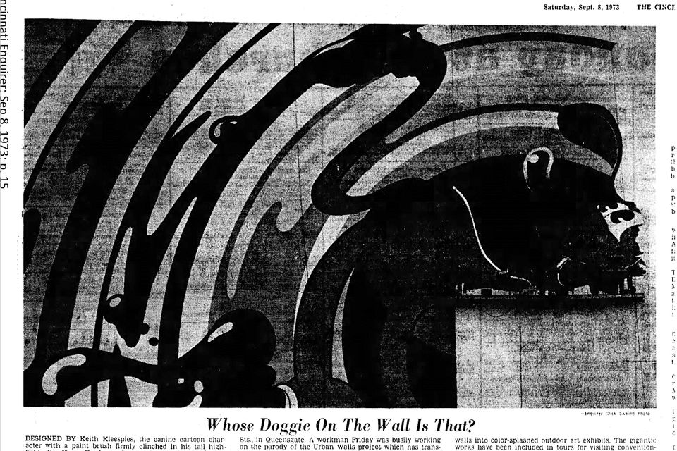 1973 newspaper pluto painted   photo