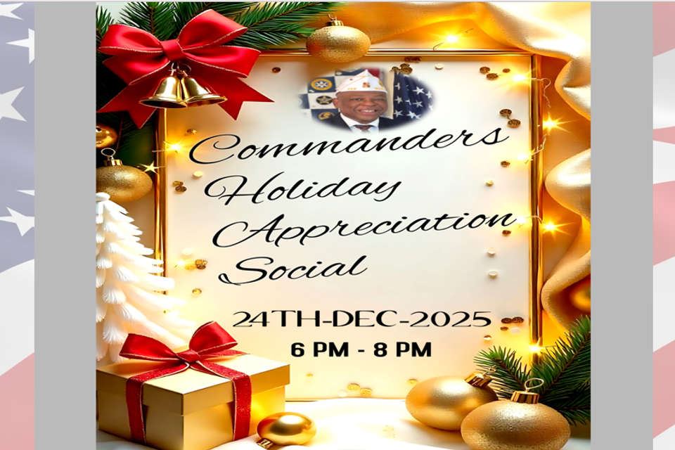 Commanders xmas social