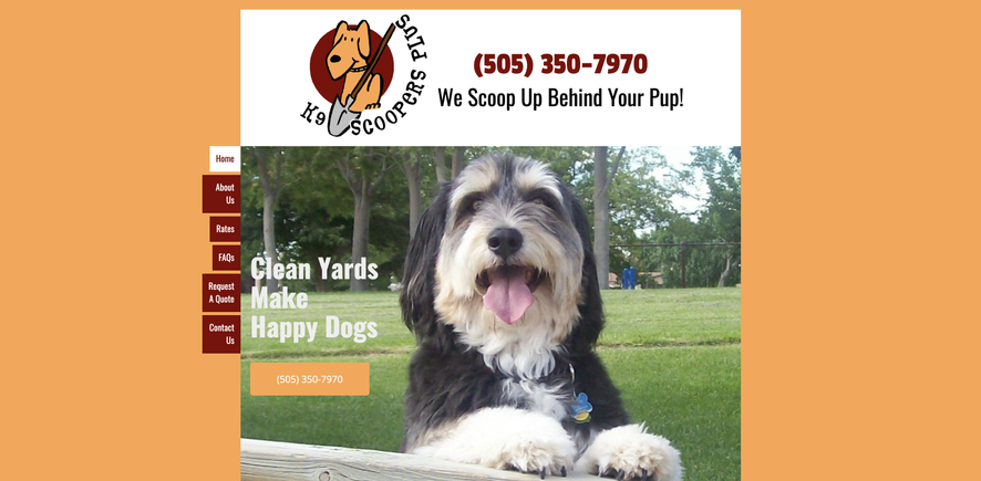 K9scoopers website