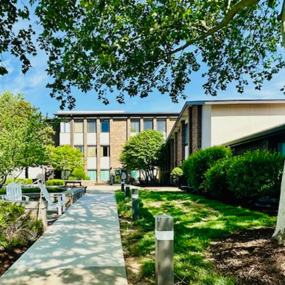 Exterior courtyard