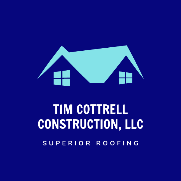 Tim cottrell construction   roofing company logo