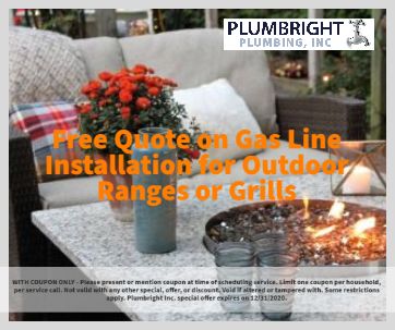 Plumbright   gas line install