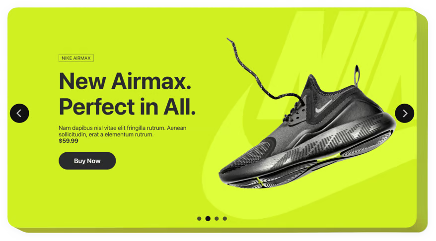 Slider webspace launcher