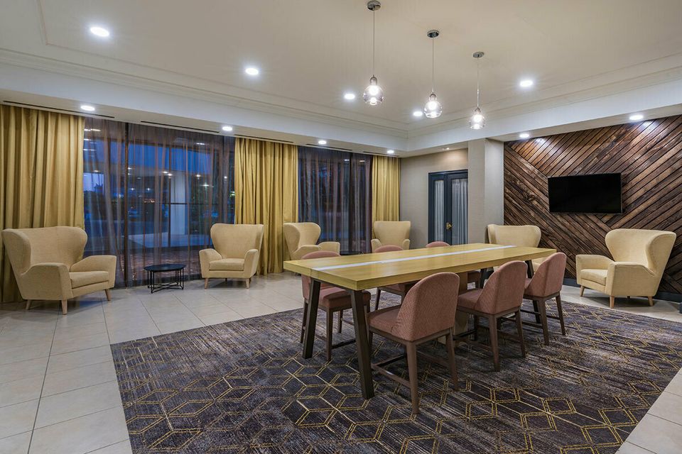 Lobby seating