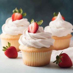 Strawberry cupcakes