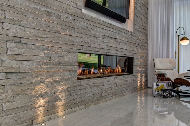 Whitehaven living room fireplace