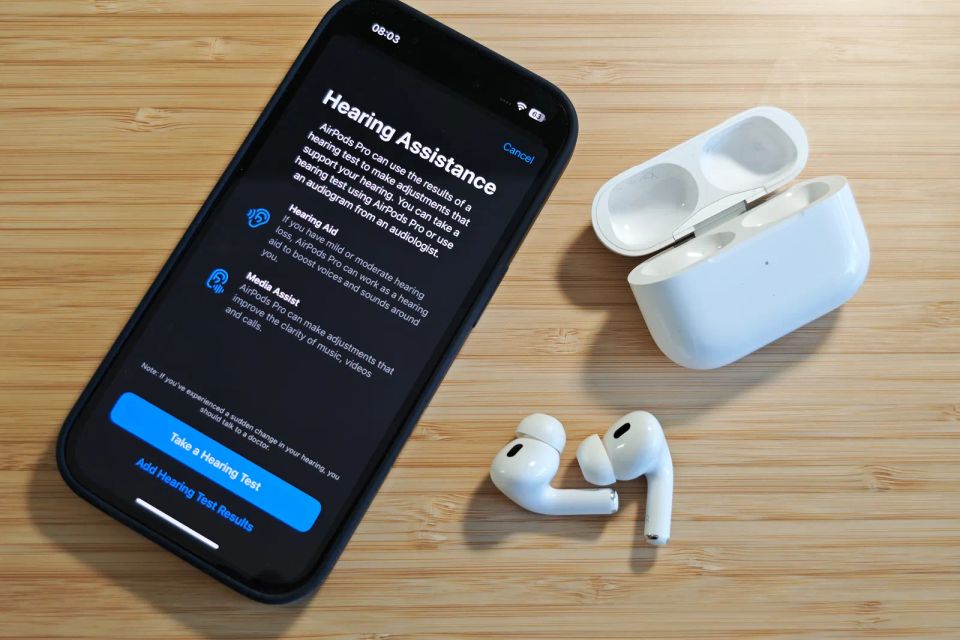 How to use your smartphone to cope with hearing loss apple airpods pro 2 hearing test photo source simon hill