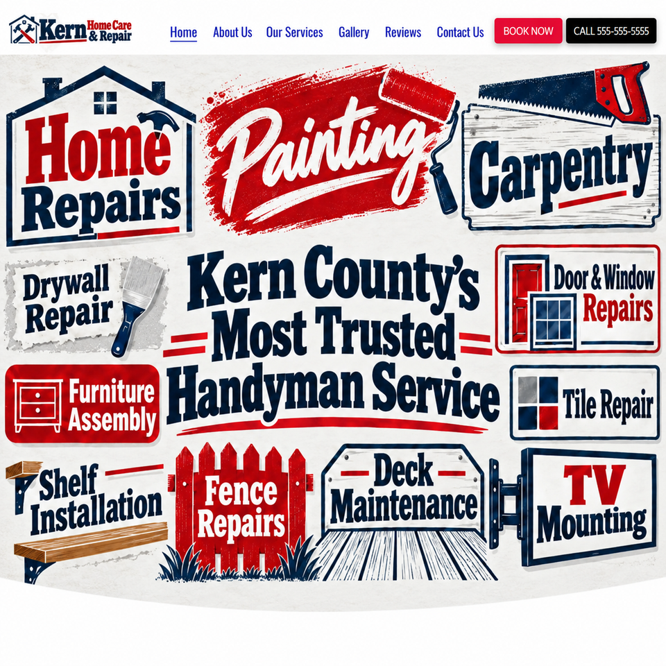 Kern county’s trusted handyman services showcase