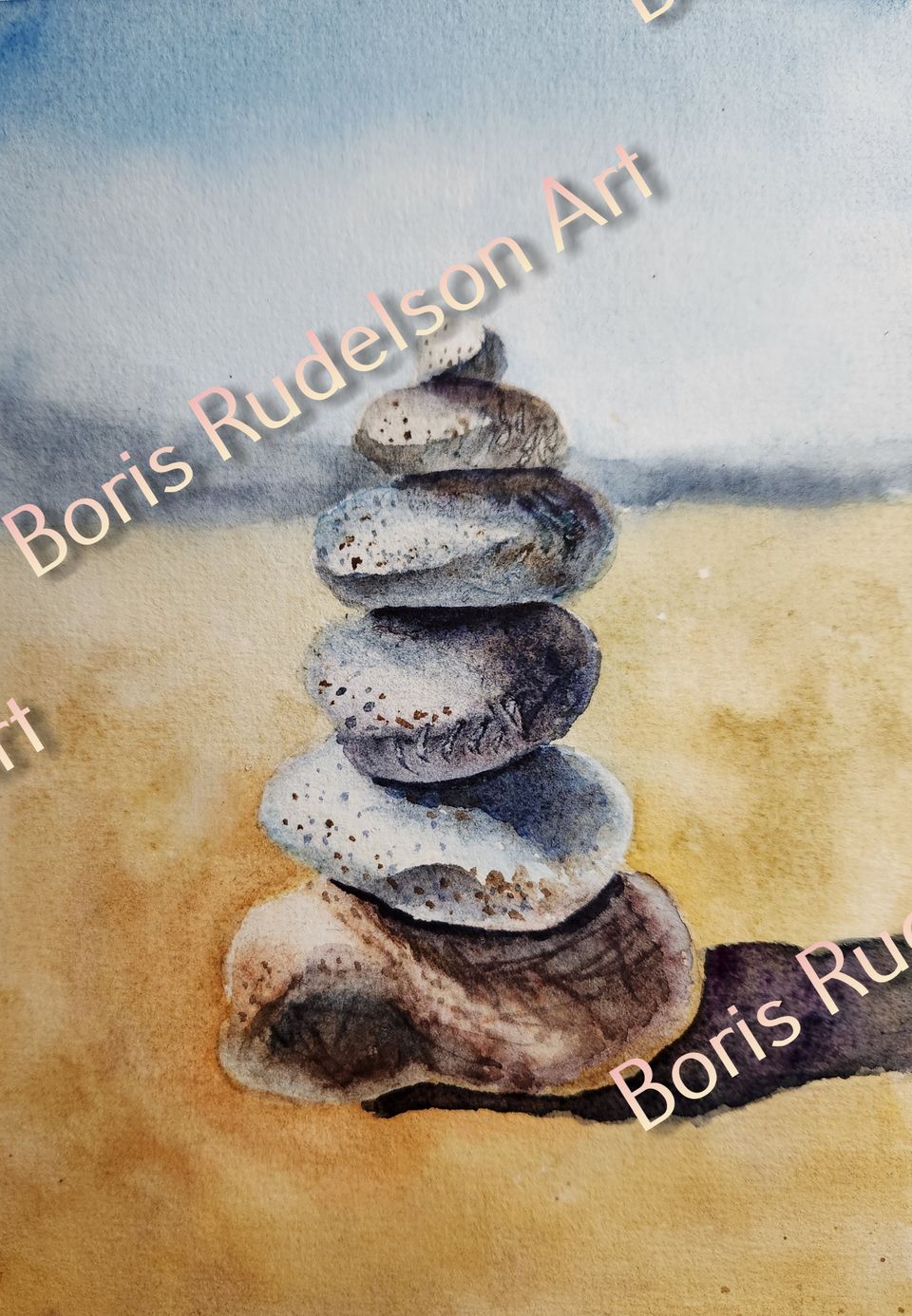 Stone pyramid
