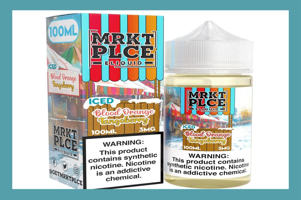 MRKT PLCE Iced Blood Orange Tangoberry E-Liquid
