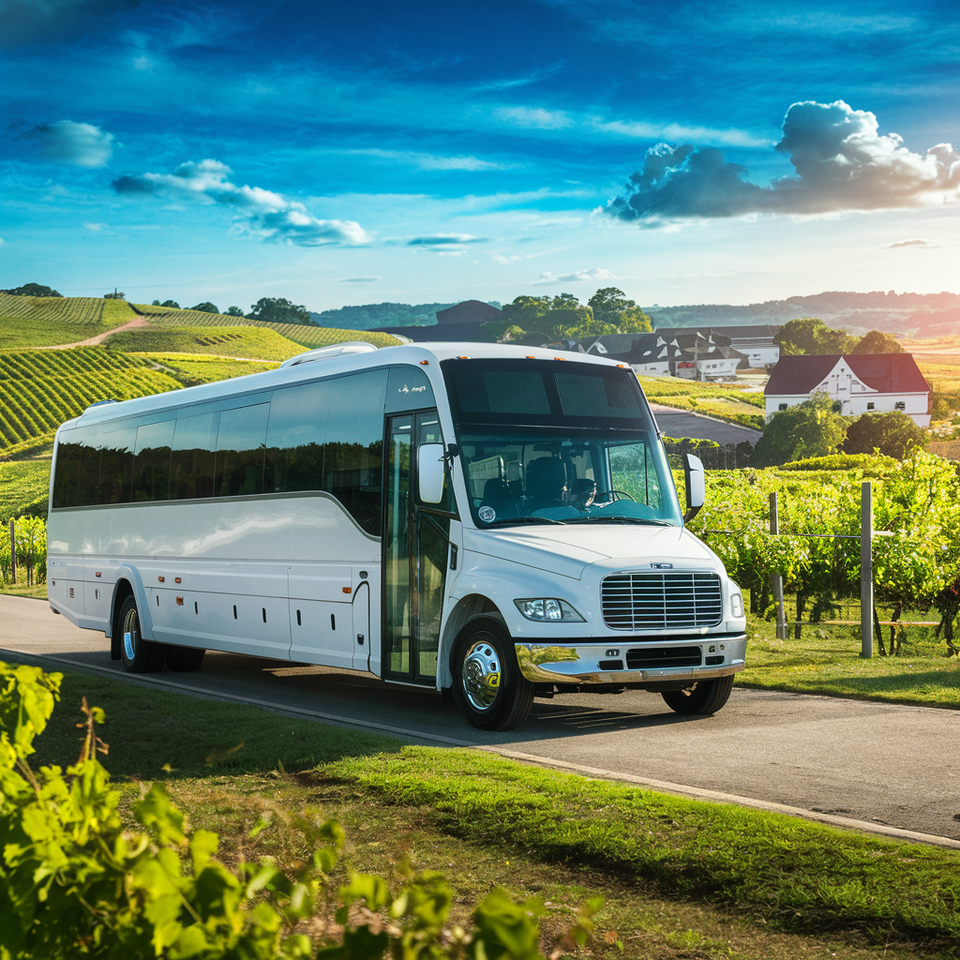 Vineyard Voyages luxury bus