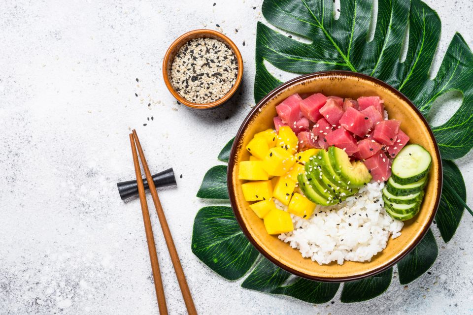 Web design for poke restaurants by Cannone Marketing.
