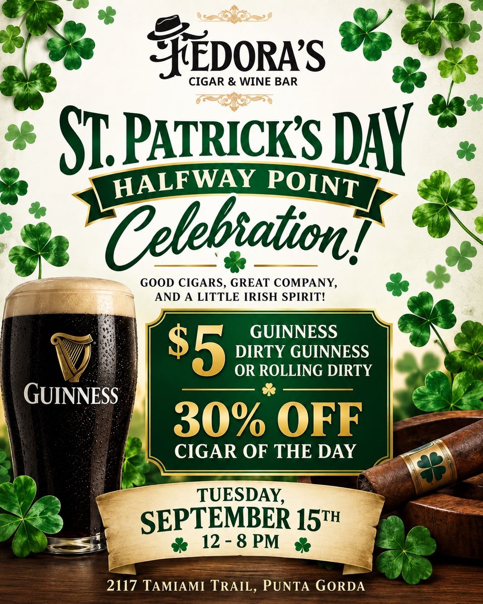 Half way point to st. patricks day 2026