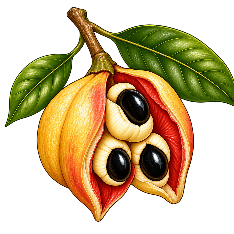 Ackee fruit icon