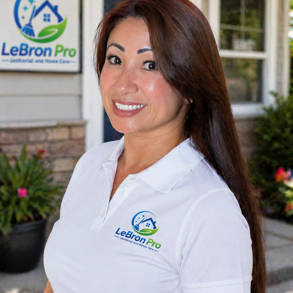 Founder Hazel LeBron of LeBron Pro Janitorial & Home Care – Professional Cleaning Services in Roseville, CA.