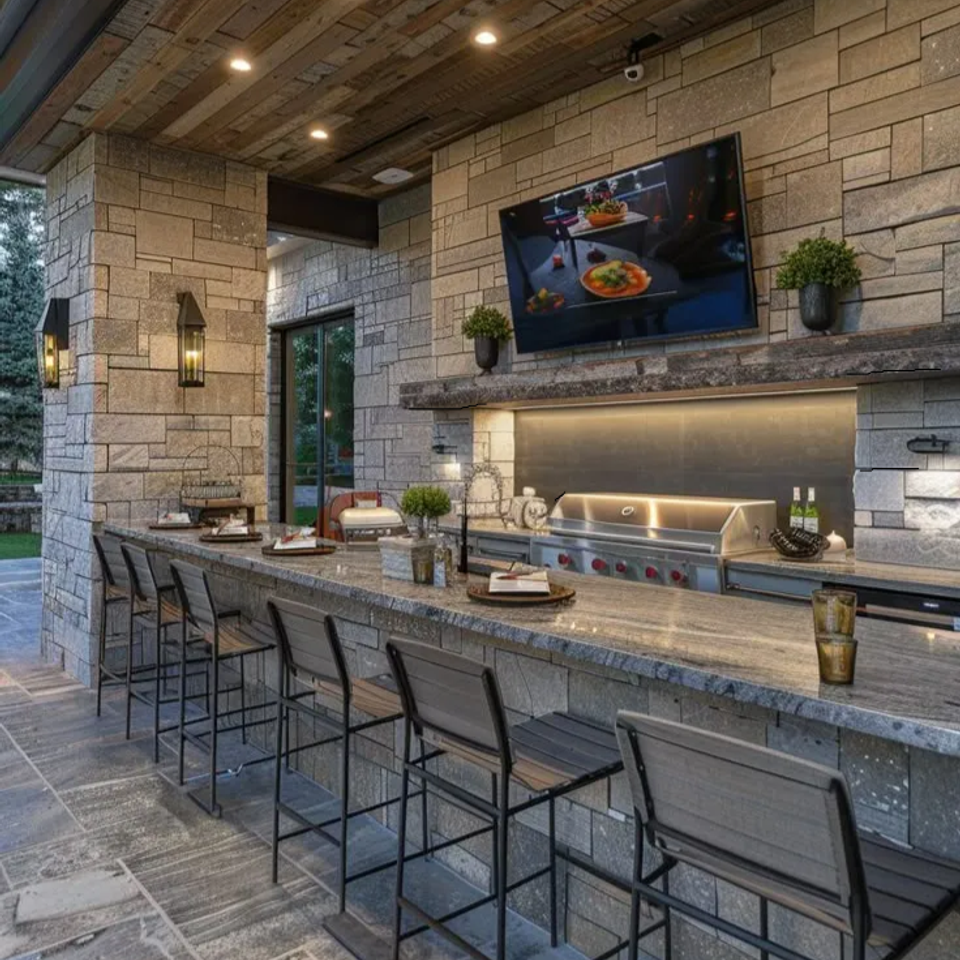Glencoe Outdoor Kitchen Design