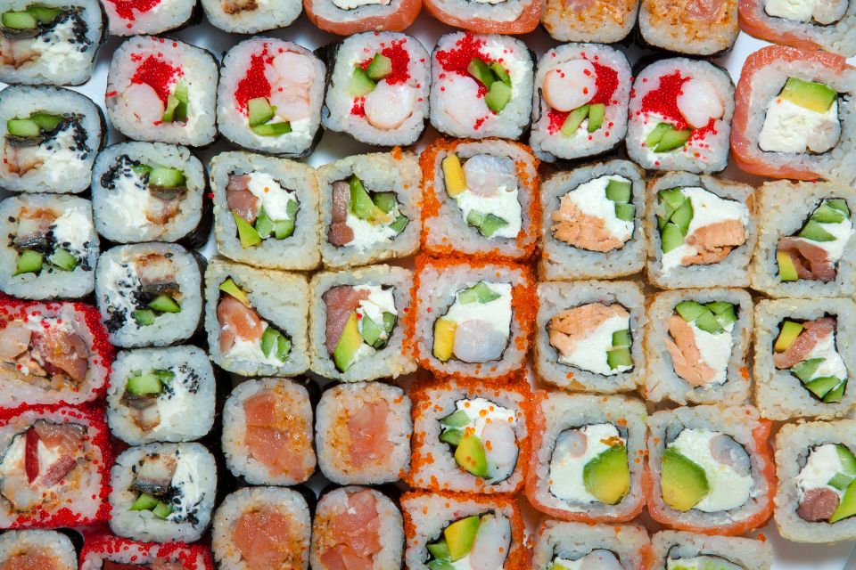 Web design for sushi restaurants by Cannone Marketing.