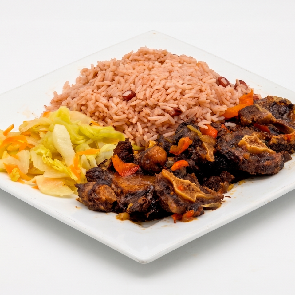Jamaican style cuisine oxtail (3)