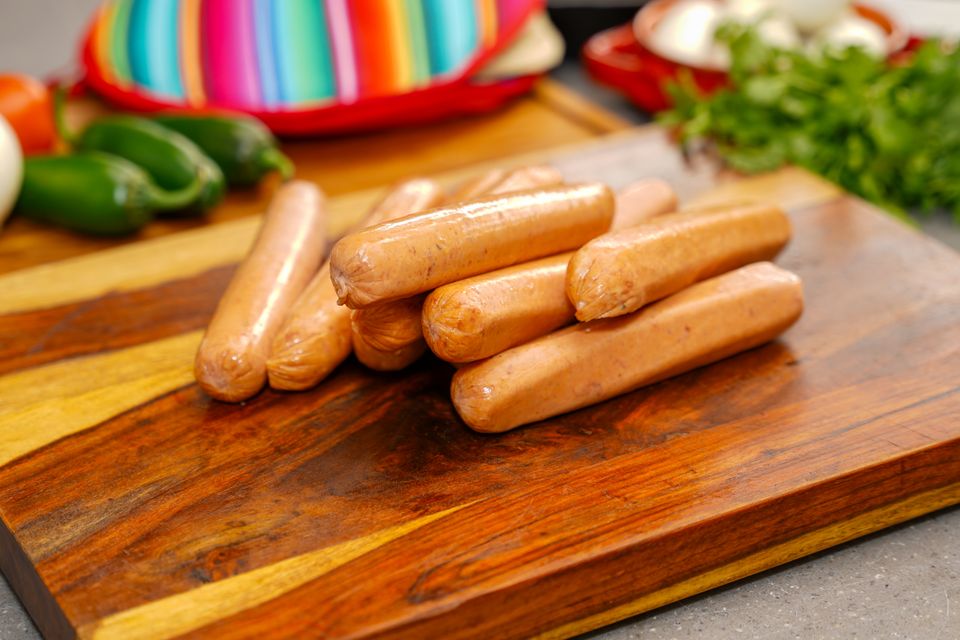Polish sausage links