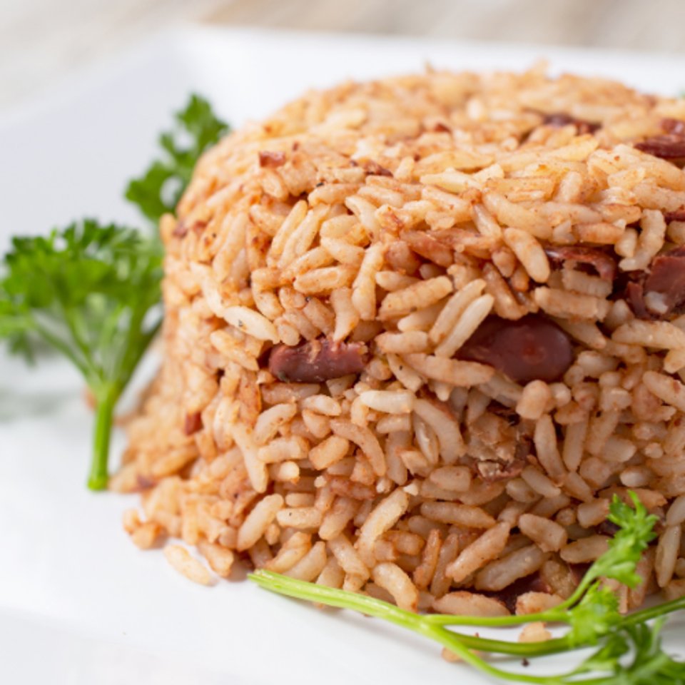 Spanish Cuisine Rice and Beans