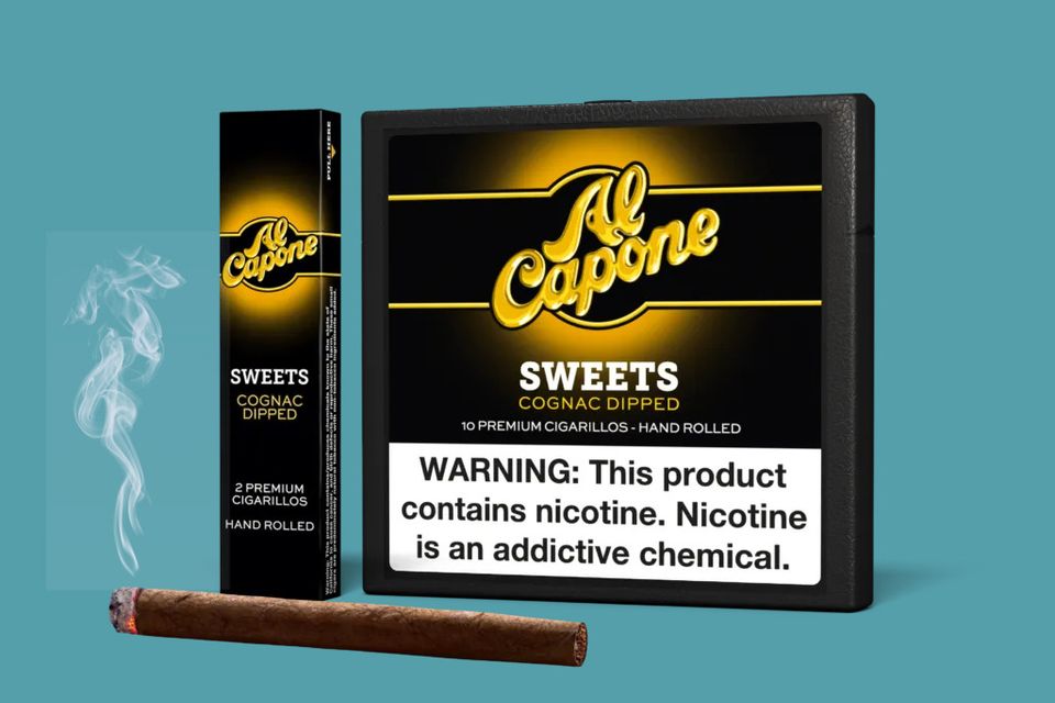 Al Capone Cigars Sweet Cognac Dipped