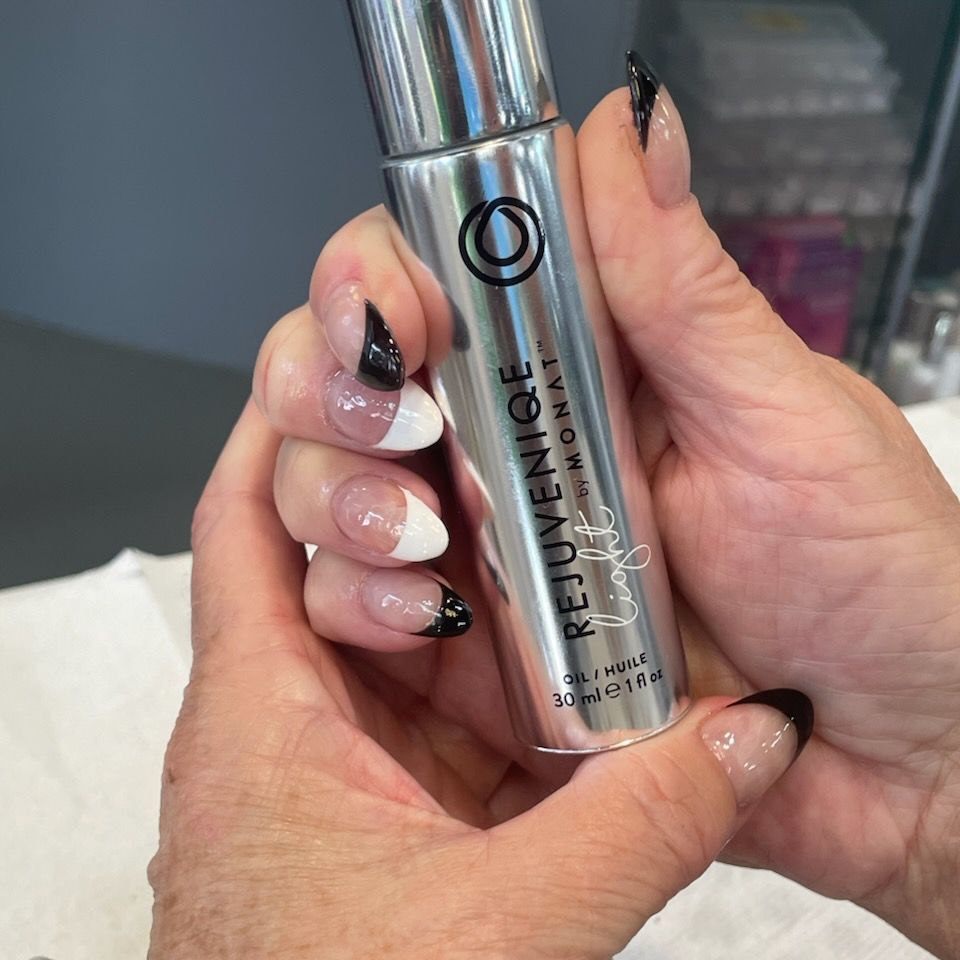 A hair and nail product used at Nail Lovers in Sound Beach